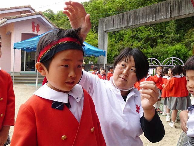 第７８回尾道みなと祭り ええじゃんsansa がり踊り の撮影 新高山めぐみ幼稚園